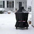 thumbnail image 2 of Grill Cover for Kamado Joe and Big Green Egg Cover, Large Big Green Egg Grill Accessories,  Grill Covers, 37" Dia x 50" H, 2 of 6
