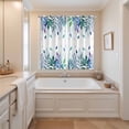 thumbnail image 3 of Curtains 63 Inch Length 2 Panels, Green Leaf Grommets Window Treatment Curtain, Country Blue Purple Botanical Plant Fruits Thermal Curtains Drapes for Living Room/Bathroom, 3 of 9