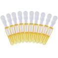 thumbnail image 3 of Clips de pico de pato para seccionar el cabello, herramientas de peinado para peluquería, color amarillo, 3 of 5
