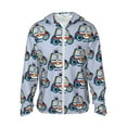 thumbnail image 1 of Fotbe Police Car Chaqueta con Protección Solar UPF 50+ para Hombre y Mujer, Camisa con Capucha y Bolsillos-XX-Large, 1 of 7
