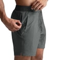 thumbnail image 5 of snowsong Mens Shorts,2024 New Arrival Men's Stylish Casual Solid-Color Pocket Five-Inch Inseam Shorts,Gym Shorts Men,Mens Shorts Casual,Basketball Shorts, Dark Gray L, 5 of 5