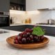 thumbnail image 5 of Decoración colgante de racimos de uvas artificiales – racimo de uva de plástico con hojas para decorar la cocina, coronas, fondos de boda, accesorios fotográficos, 5 of 6