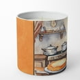 thumbnail image 2 of Carolines Treasures DAC1794CDL 10 oz Unisex Miniature Pinscher Fall Kitchen Pumpkins Decorative Soy Candle, 2 of 5
