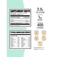 thumbnail image 2 of BulkSupplements Marine Collagen Powder - Collagen Supplement, Hydrolyzed - Unflavored, 100g (3.5 oz), 2 of 5