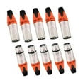 thumbnail image 4 of 10 piezas Conector de cable XLR Conector de línea de micrófono Macho y Hembra Micrófono portátil Naranja, 4 of 9