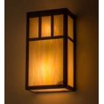 thumbnail image 4 of Meyda 168885 6.5 in. Hyde Park Double Bar Mission Wall Sconce, Oil Rubbed Bronze & Bai, 4 of 4