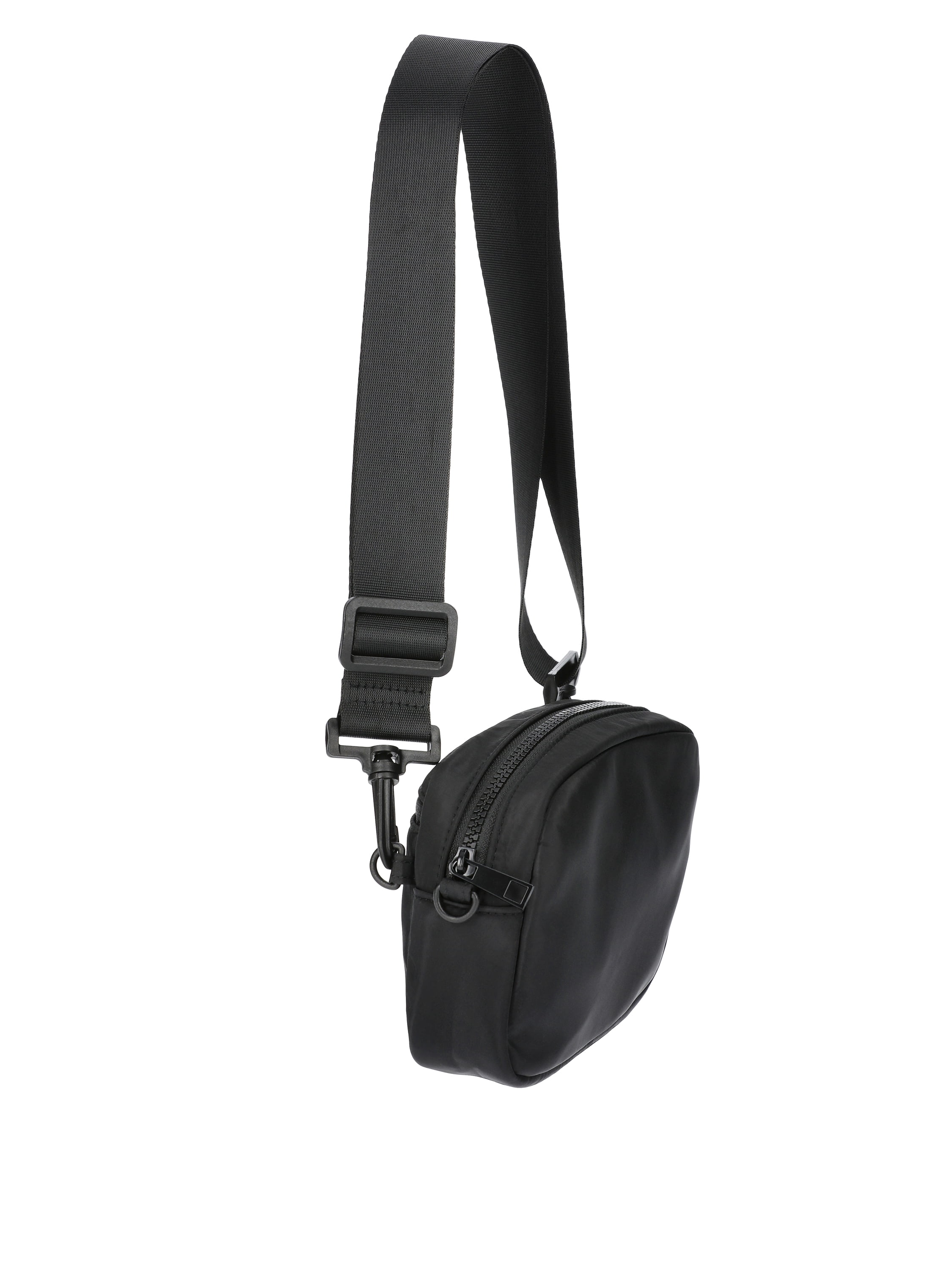 No Boundaries Women's Hands Free Belt Bag, Black