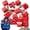 10 Boxes-B, variant on Surprise Pop Up Gift Box Money Graduation, DIY Bouncy Cash Case with Confetti, Fun Exploding Red Envelope for Cards & Photos