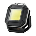 thumbnail image 1 of Wosthever Linterna de trabajo LED recargable para reparación automotriz, linterna portátil recargable de emergencia con LED COB Estufas de camping, 1 of 6