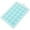 Blue, variant on 24 Grids Pure Color Ice Cube Mold Ice Block Making Tool ,Easy-Release DIY Ice Cube Tray with Lid, Food-Grade Material & Hassle-Free Cleaning