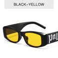 thumbnail image 1 of Gafas de sol coloridas del alfabeto del color del caramelo gafas de sol hombres y mujeres gafas de pasarela punk hip hop ShuxiuWang  9024715082886, 1 of 2