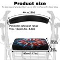 thumbnail image 6 of HELLHERO American flag Seat & Backrest Cover Set Non-Slip Cover Rollator Seat Back Cover & Dust Proof for Seniors Men Women with Easy to Install Stain Proof, 6 of 7