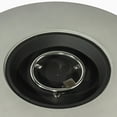 thumbnail image 2 of 36"Round Steel Fire Table, 50,000 BTU Concrete Fire Pit w/Weather-Resistant Pit Cover, Lava Rocks,2-Piece Gas Fire Pit, Outdoor Propane Fire Pit Table Set w/Tank Cover , Grey, 2 of 6