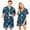 Blue, variant on Couples Matching Pajama Sets 2 Piece Short Sleeve Button Down Pjs Soft Lightweight Breathable Sleepwear for Men Women Halloween Skull Print with Lapel Collar Beige L
