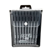 Copic Multiliner Set, 9-Pen, Black