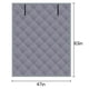 thumbnail image 2 of Cortinas de tela aislantes del calor para ventanas en invierno | Cortinas térmicas anticongelantes con hebillas | Aislamiento de alta densidad de 3 capas | Cubierta de ventana resistente al frío y, 2 of 2