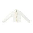 thumbnail image 2 of Figuras de acción Ropa Escala 1:6 Uniforme histórico Traje Miniatura coleccionable Top blanco, 2 of 9