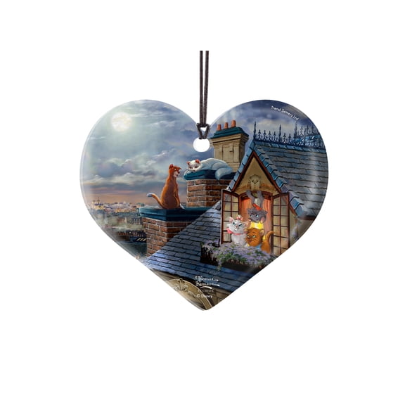 Disney (The Aristocats - Love Under the Moon) Hanging Acrylic Print ACPHEART648