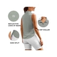 thumbnail image 4 of Pinspark Golf Polo Shirts for Women UV Protection Tennis Tank Top Sleeveless V Neck Active Tops Quick Dry, 4 of 6