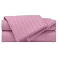 thumbnail image 2 of RV 32x79 Sheets easy to fit in RV-mattress upto 15 Inch Stripe Lavender 1800 Series Brushed Microfiber RV Camper Sheet Set, 2 of 4