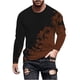 thumbnail image 2 of Blusas y camisas de manga larga y cuello redondo para hombre, camisetas informales con estampado de cuello redondo, blusas de manga corta para hombre, 2 of 5