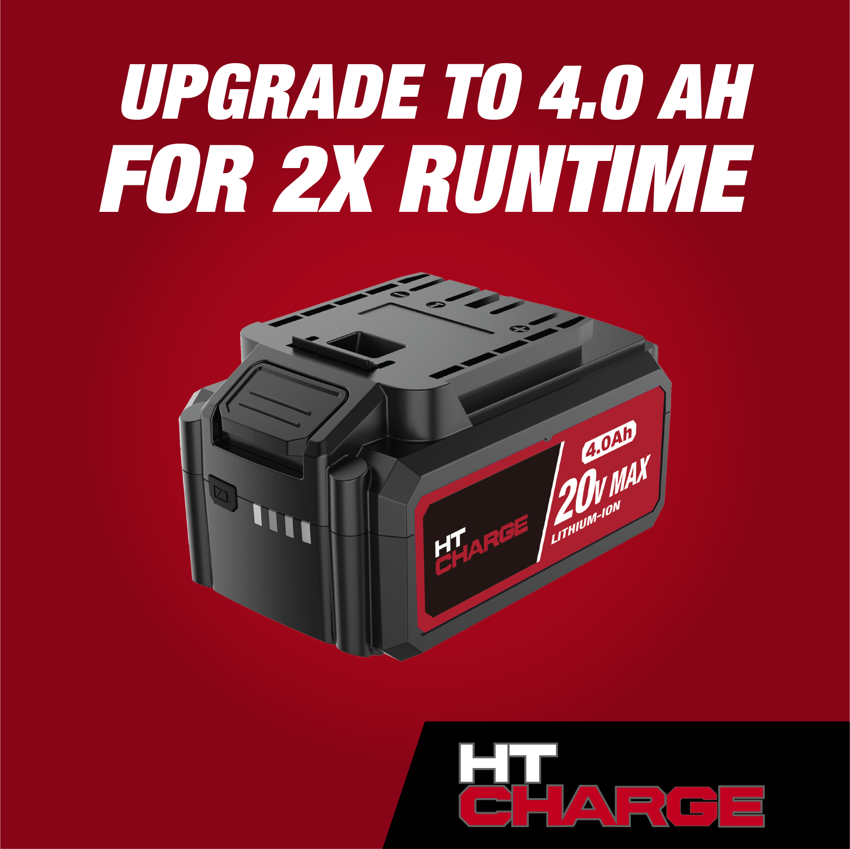 Atornillador de impacto Hyper Tough de 20V sin escobillas con batería de 2.0Ah de iones de litio y cargador, tamaño de portabrocas hexagonal de 1/4 de pulgada, 22006.2 4