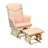 Storkcraft - Sleigh Glider and Ottoman, Pink Gingham Cushion