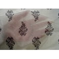 thumbnail image 4 of oneOone Cotton Silk Fabric Leaves & Floral Block Print Sewing Fabric BTY 42 Inch Wide, 4 of 4