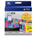 thumbnail image 1 of Juego de cartuchos de tinta Valinkso LC404XL High-Yield para Brother, 1 of 7