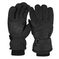 thumbnail image 2 of Winter Gloves for Men and Women, Winter Ski Snow Warm Gloves, Windproof Cold Weather Thermal Gloves, Waterproof Thermal Gloves for Skiing Cycling Motorcycle Running Pattern-A Black/Male, 2 of 8