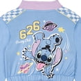 thumbnail image 2 of Disney Lilo & Stitch Angel Racing Zip Up Coverall Colorblock Toddler to Big Kid, 2 of 4