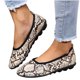 thumbnail image 4 of Zapatos de mujer Punta redonda Retro Moda Estampado de serpiente Fácil de poner y quitar Zapatos casuales perezosos Wmkox8yii  FOPL1614, 4 of 9