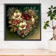 thumbnail image 3 of Pintura de diamante 5D DIY Kit de corazón de taladro redondo completo Decoración del hogar Artesanía JShteea El nuevo, 3 of 9