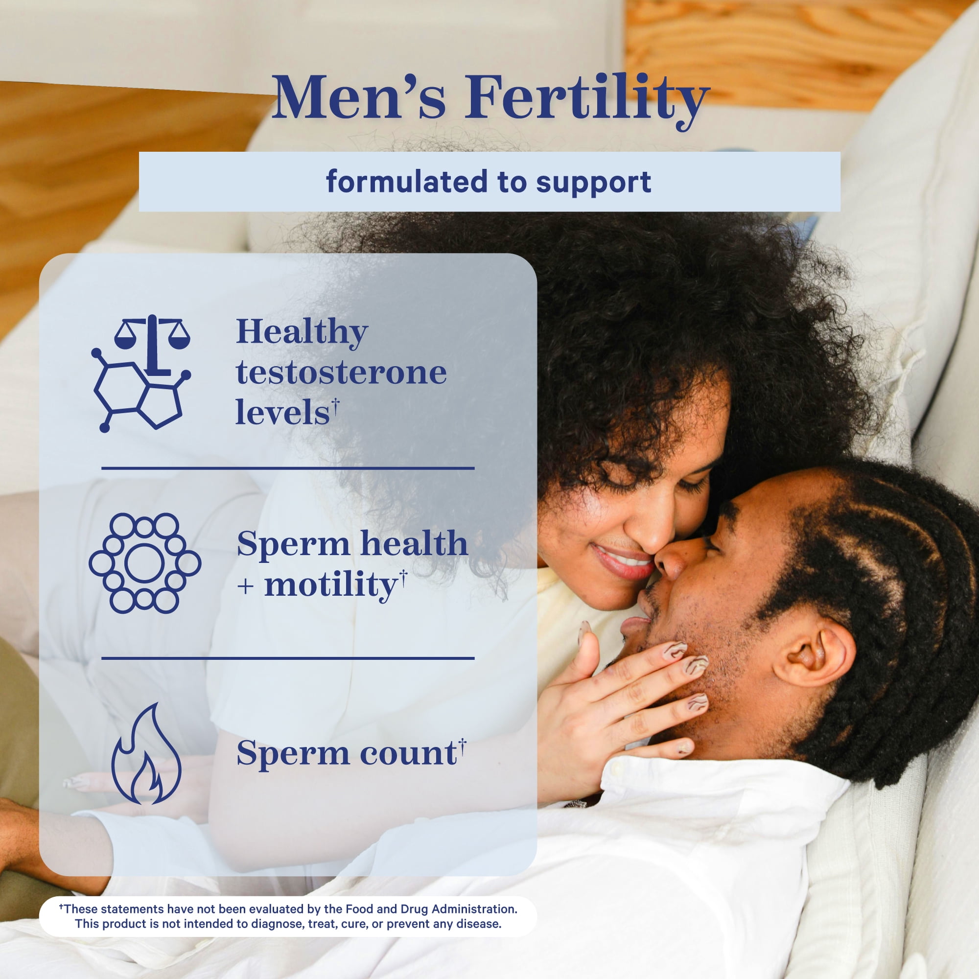 Pink Stork Fertility Supplements for Men - 60 Capsules
