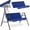 Blue, variant on Universal Replacement Seat Cover for Garden Swing , Patio Hammock Seat Replacement , Outdoor Waterproof Swing Seat Protective