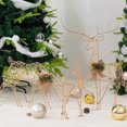 thumbnail image 4 of LADIGASU Navidad Ciervo Forjado Tire Del Carro Ciervo Luminoso Caja de Regalo Combinación de Navidad Decoración de La Ventana Liquidación Set de Decoración para Lámpara Alce*1, 4 of 7
