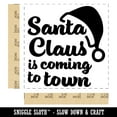 thumbnail image 2 of Santa Claus is Coming to Town Christmas Self-Inking Rubber Stamp Ink Stamper - Red Ink - Large 1-1/2 Inch, 2 of 7