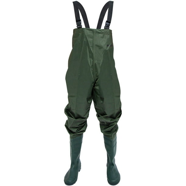 Fishing Thigh Boots, Fishing Waders for Men Women Hunting Chest Waders with  Waterproof Boots Green-Size 43 