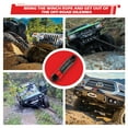 thumbnail image 7 of TYT Off-Road Winch Rope Kit - 3/16" x 50', 8500 Lbs - Black Synthetic Winch Cable with Protective Sheath, Heavy-Duty Hook, Safety Pull Strap & Rubber Stopper - Ideal for 4WD ATV UTV Vehicles, 7 of 7