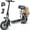 Gray, variant on MIHOVER Electric Scooter with Seat for Adults & Seniors, 450W Comfortable Commuter Scooter with Basket, 12" Tires, 15 Mile Range, UL2272 Certified