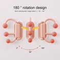 thumbnail image 4 of Estante de almacenamiento para lavabo montado en la pared (rosa), 4 of 4