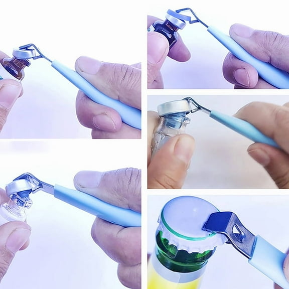 Stainless Steel Oral Liquid Vial Opener Portable Ampule Bottle Opener Can Opener Kitchen Accessories Doctor Medical Tools