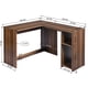 thumbnail image 3 of Escritorio de Computadora FurnitureR Escritorio en L Marron, 3 of 5