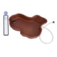 thumbnail image 4 of Cuenco de agua para reptiles Yinane piscina de baño para reptiles plato de alimentación con tubo de drenaje, 4 of 8