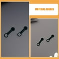 thumbnail image 3 of Zehuanyu 25 Pcs Small Decoration Car Oil Cap 3.30X1.00X0.70CM Black, 3 of 8