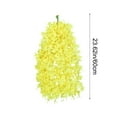 thumbnail image 3 of Gallickan Artificial Lilac Garland, 2ft Hanging Flower Vines for Wedding Arch Ceiling Home Office Decor, Yellow, 3 of 6