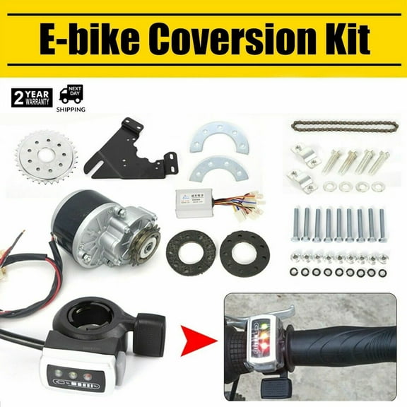 Miumaeov Front and Rear Wheel Electric Bicycle Conversion Kit