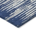 thumbnail image 4 of Addison Rugs Chantille Indoor/Outdoor Transitional Stripes Navy Washable Runner Rug, 2'3" x 7'6", 4 of 6