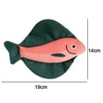 thumbnail image 2 of Juguete para gatos en forma de pez, hierba gatera, juguete de peluche para gatos de interior, gatito, juguete interactivo para masticar, resistente a mordeduras MFZFUKR BST3002867-3, 2 of 5
