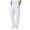 A01-White, variant on TOWED22 Mens Sweatpants Baggy Straight Wide Leg Open Bottom Casual Pants Elastic Waist Workout Athletic Joggers Pockets Sweat Pants(Red,L)